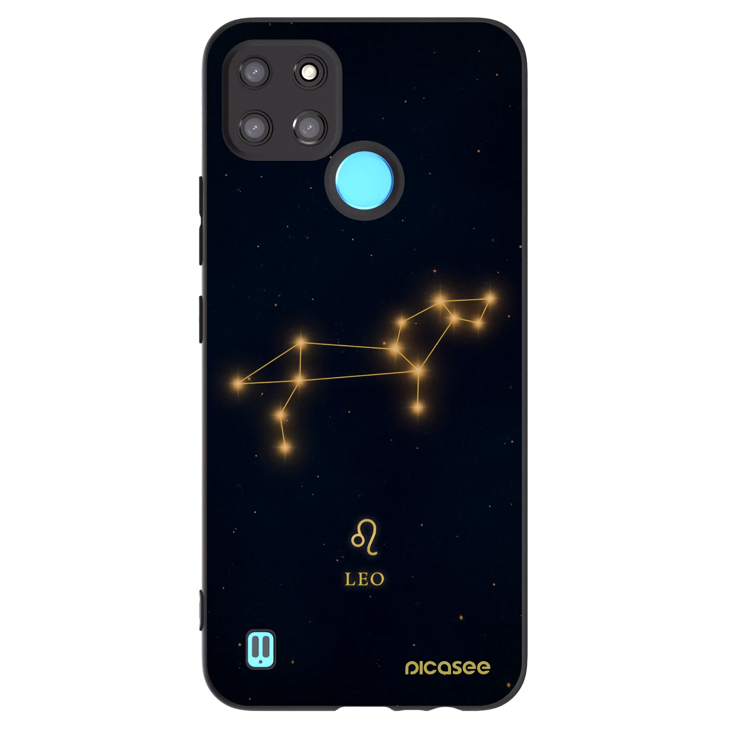 Picasee silikónový čierny obal pre Realme C21Y - LEO