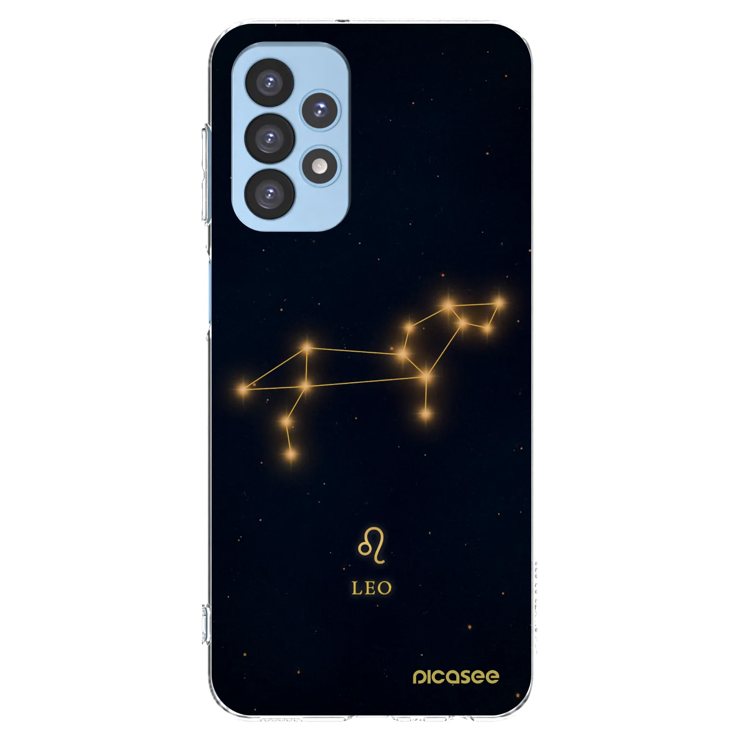 Picasee silikónový prehľadný obal pre Samsung Galaxy A23 A235F 4G - LEO