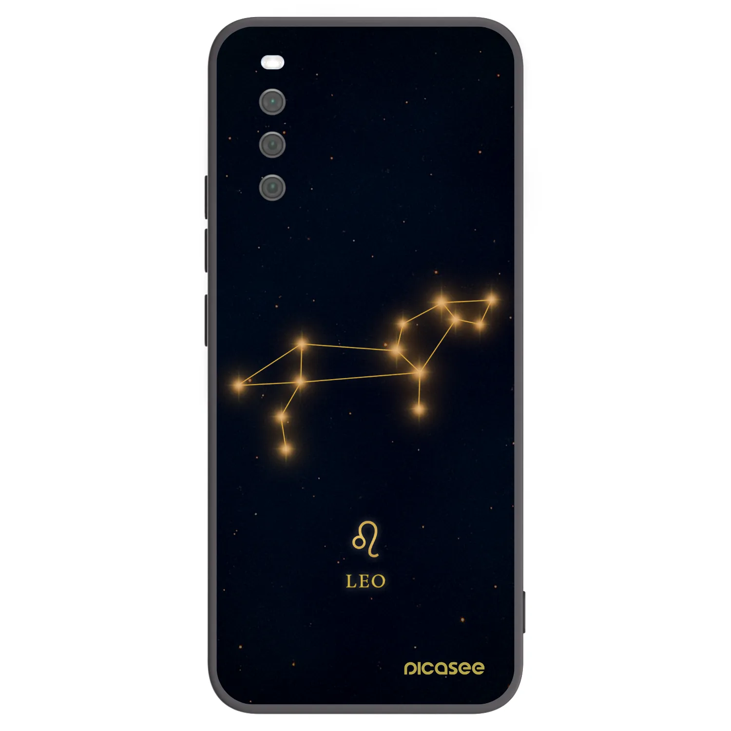 Picasee silikónový čierny obal pre Sony Xperia 10 III - LEO