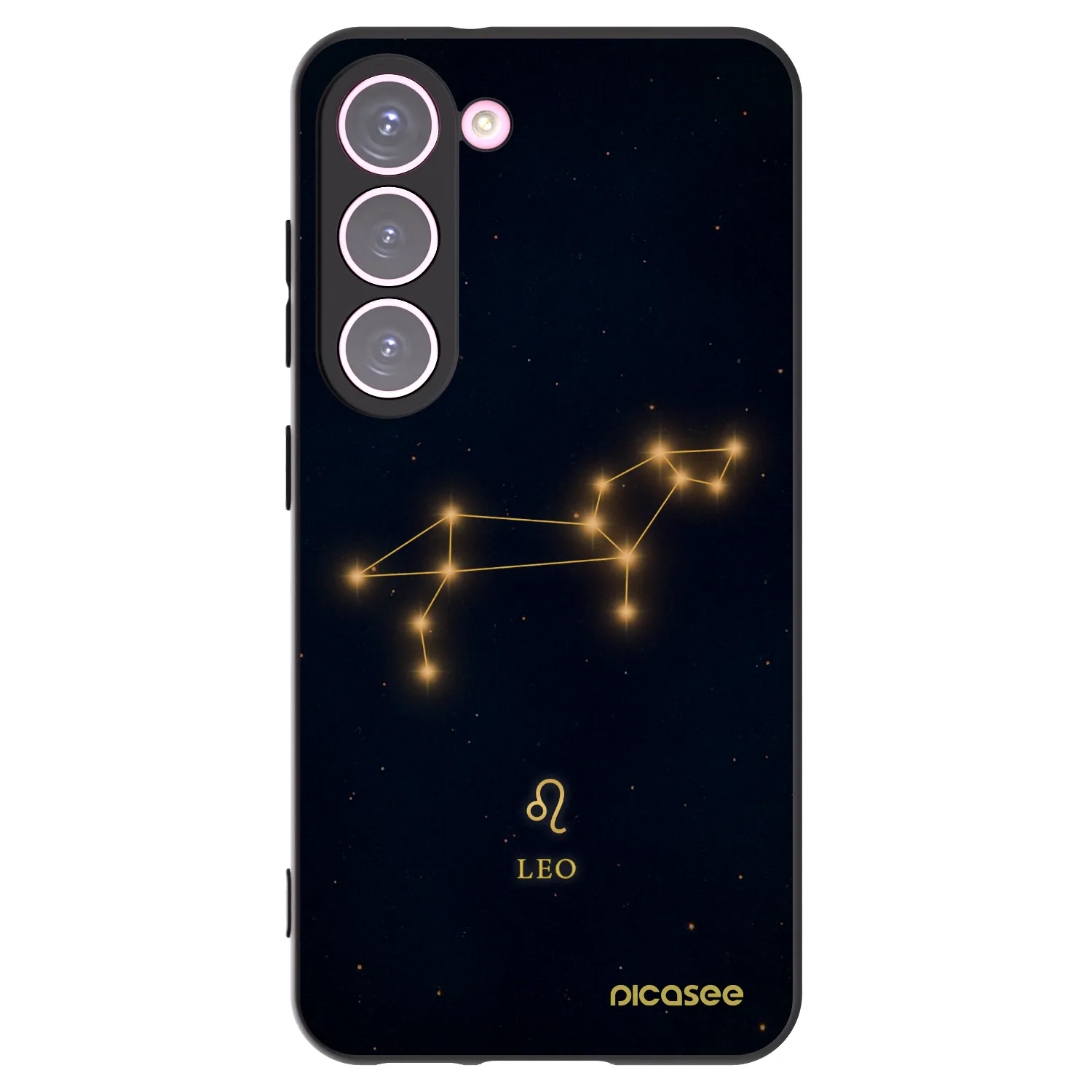 Silikónový čierny obal pre Samsung Galaxy S23 5G - LEO