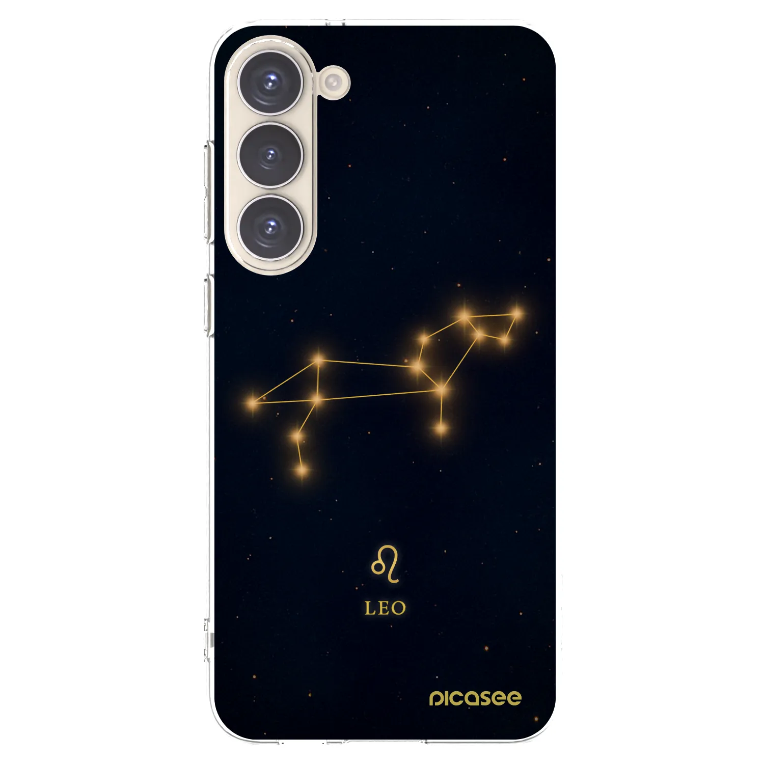 Picasee silikónový prehľadný obal pre Samsung Galaxy S23+ 5G - LEO