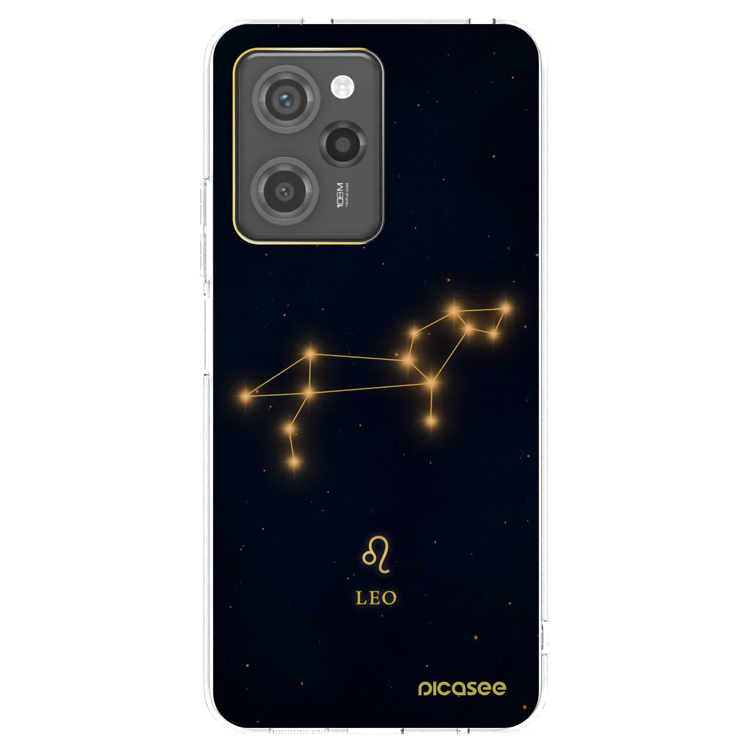 Picasee silikónový čierny obal pre Xiaomi Poco X5 Pro - LEO