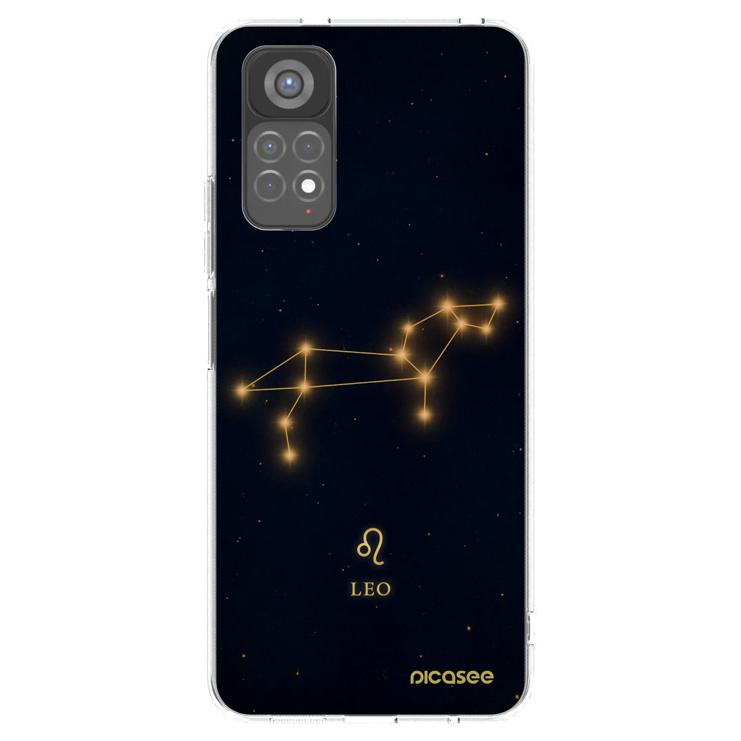 Picasee silikónový prehľadný obal pre Xiaomi Redmi Note 11S 5G - LEO