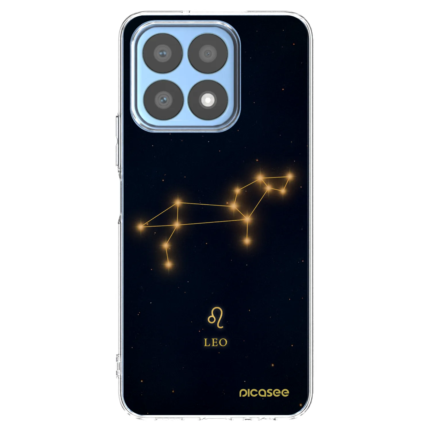 Picasee silikónový prehľadný obal pre Honor X8a - LEO