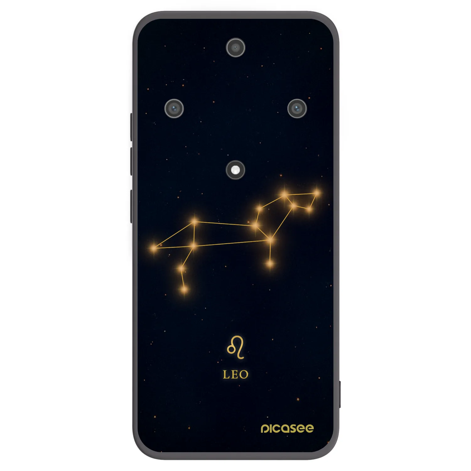 Picasee silikónový čierny obal pre Honor Magic5 Lite 5G - LEO