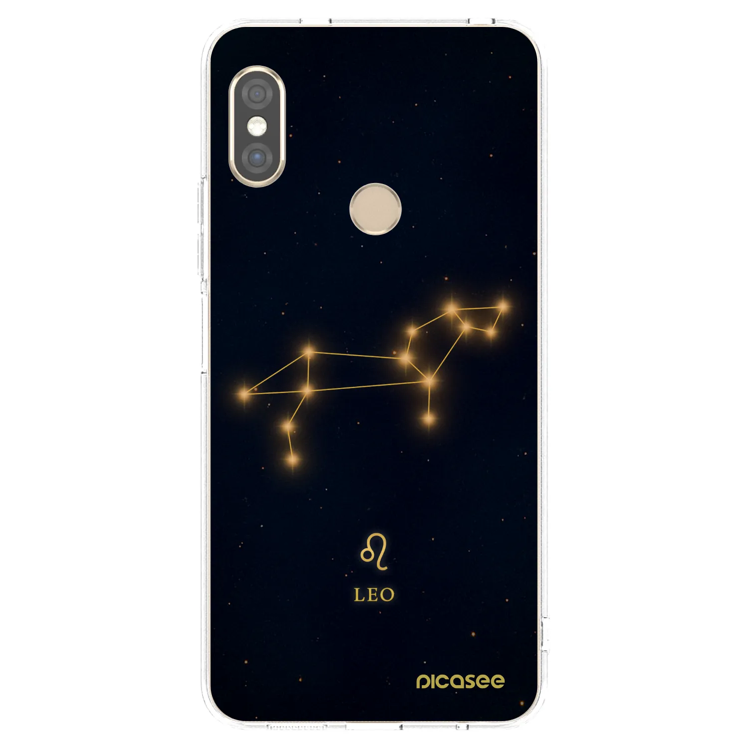 Picasee silikónový prehľadný obal pre Xiaomi Redmi Note 5 Global - LEO