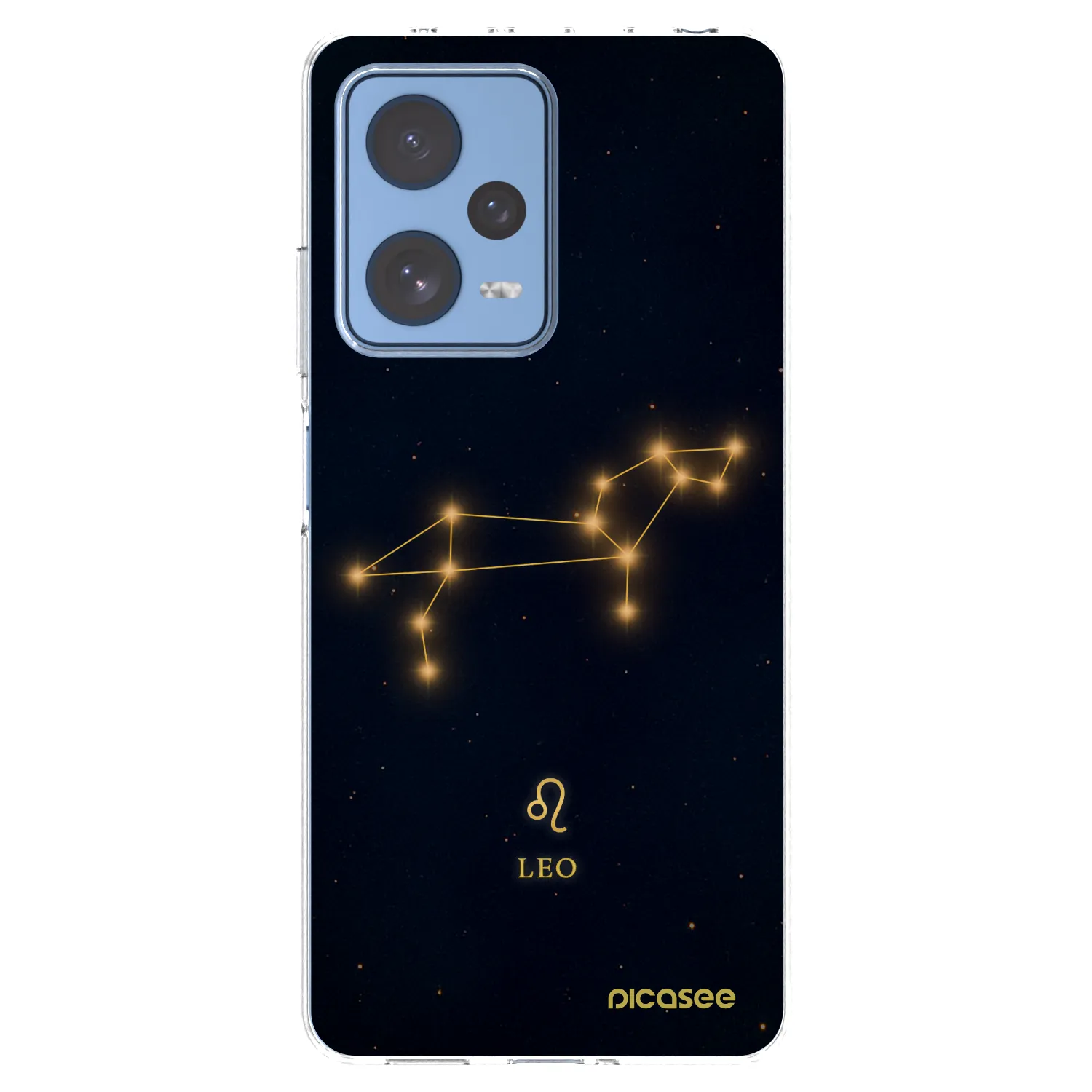 Picasee silikónový prehľadný obal pre Xiaomi Redmi Note 12 Pro 5G - LEO