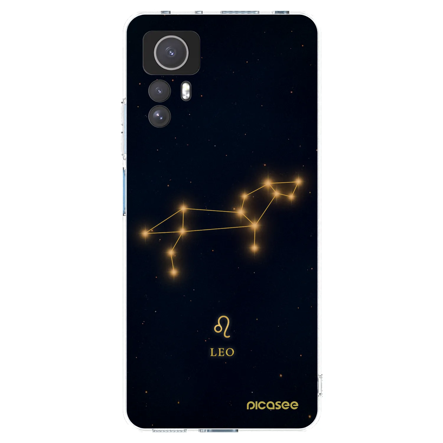 Picasee silikónový prehľadný obal pre Xiaomi Redmi Note 12S - LEO