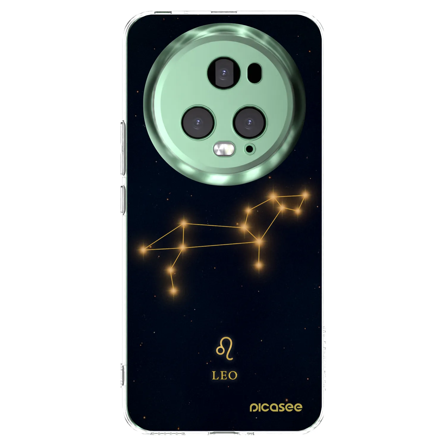 Picasee silikónový prehľadný obal pre Honor Magic5 Pro - LEO