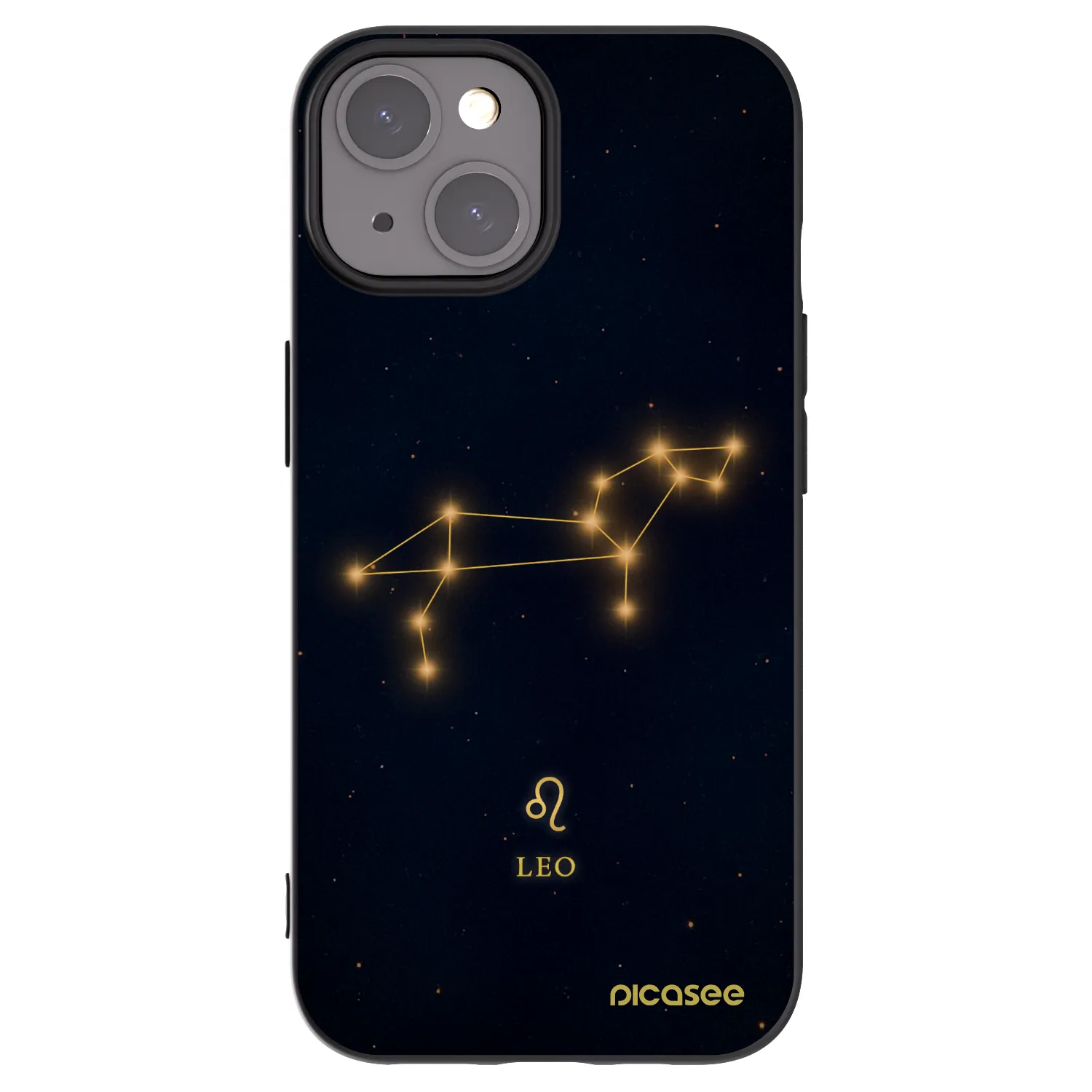 Silikónový čierny obal pre Apple iPhone 15 - LEO