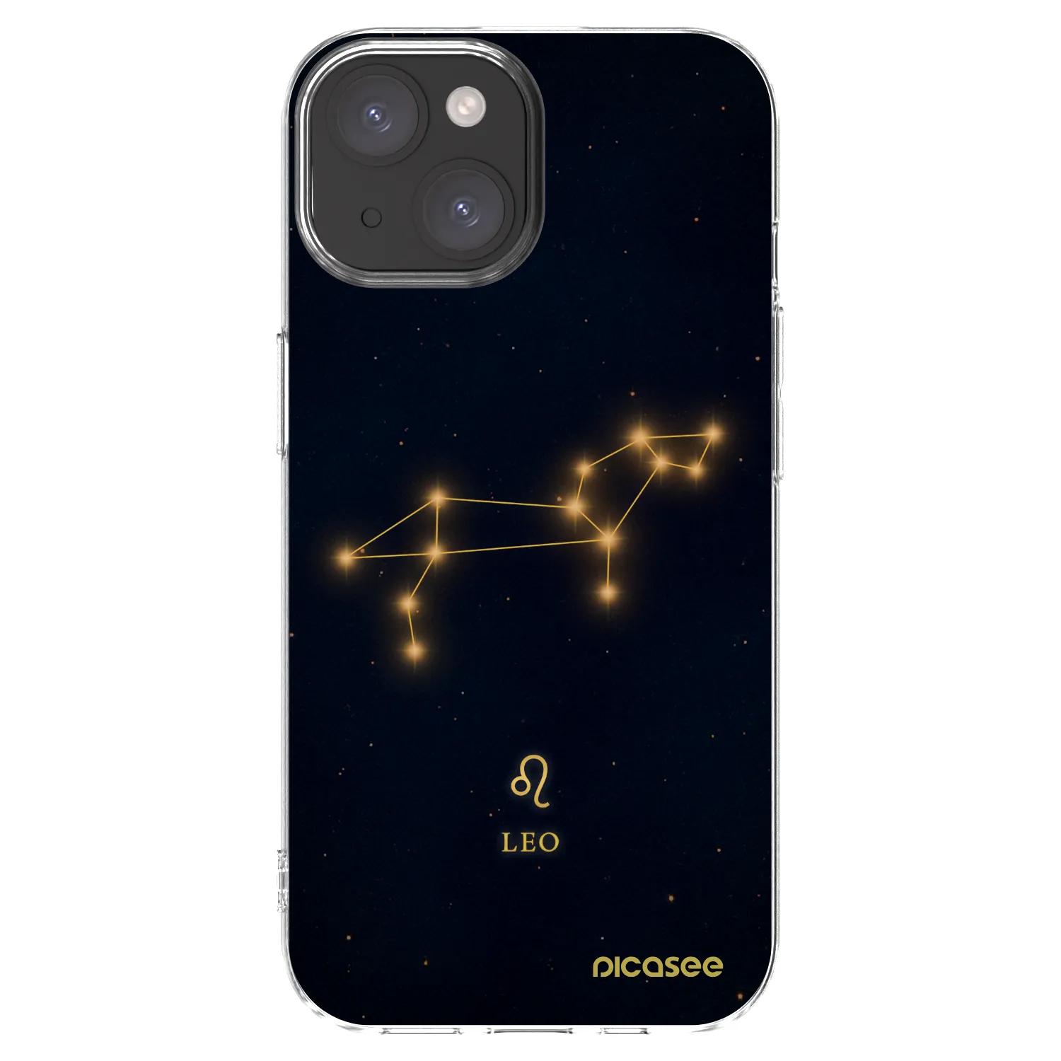 Silikónový prehľadný obal pre Apple iPhone 15 - LEO