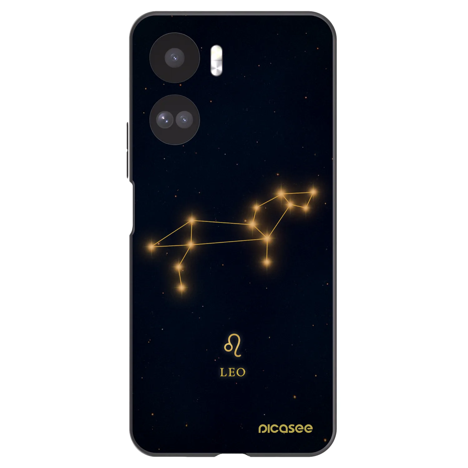 Picasee silikónový čierny obal pre Honor 90 Lite 5G - LEO