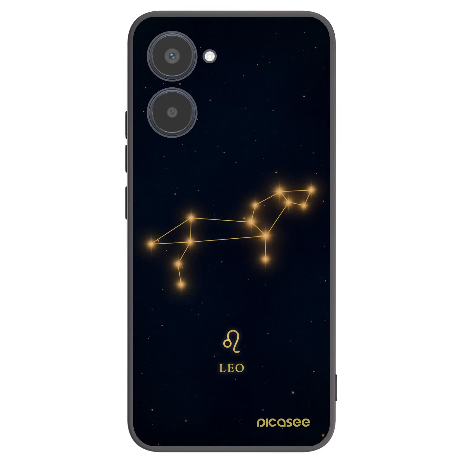 Picasee silikónový čierny obal pre Realme 10 4G - LEO