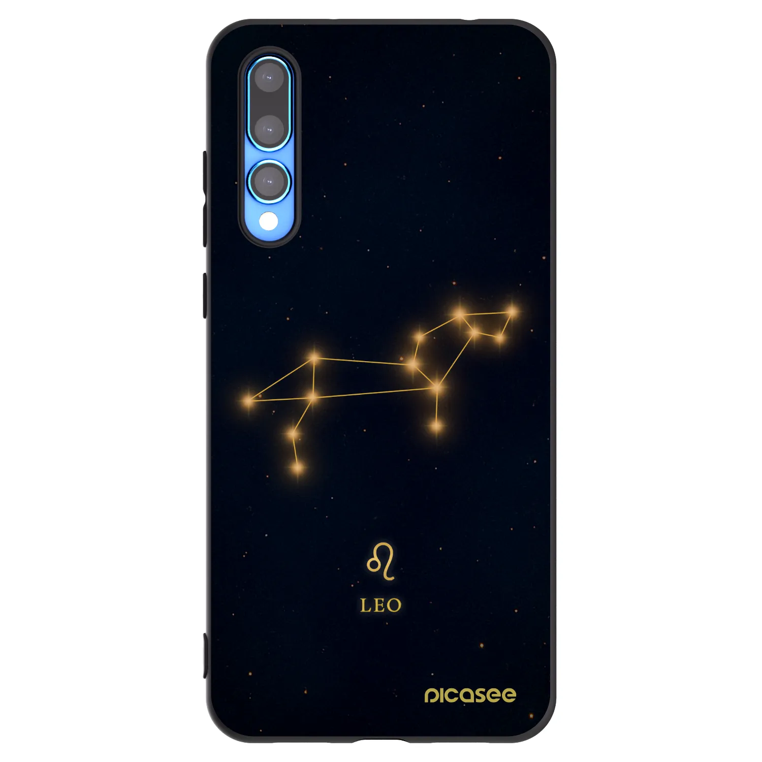 Picasee silikónový čierny obal pre Huawei P20 Pro - LEO