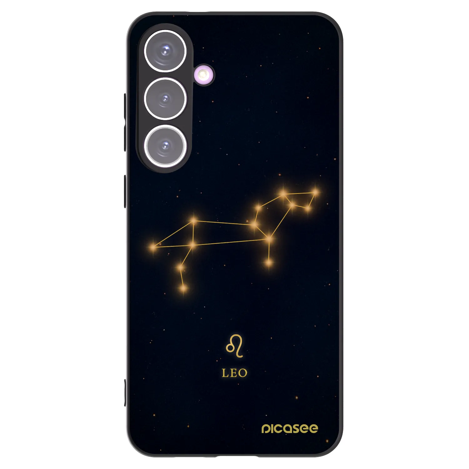 Picasee silikónový čierny obal pre Samsung Galaxy S24+ S926B 5G - LEO