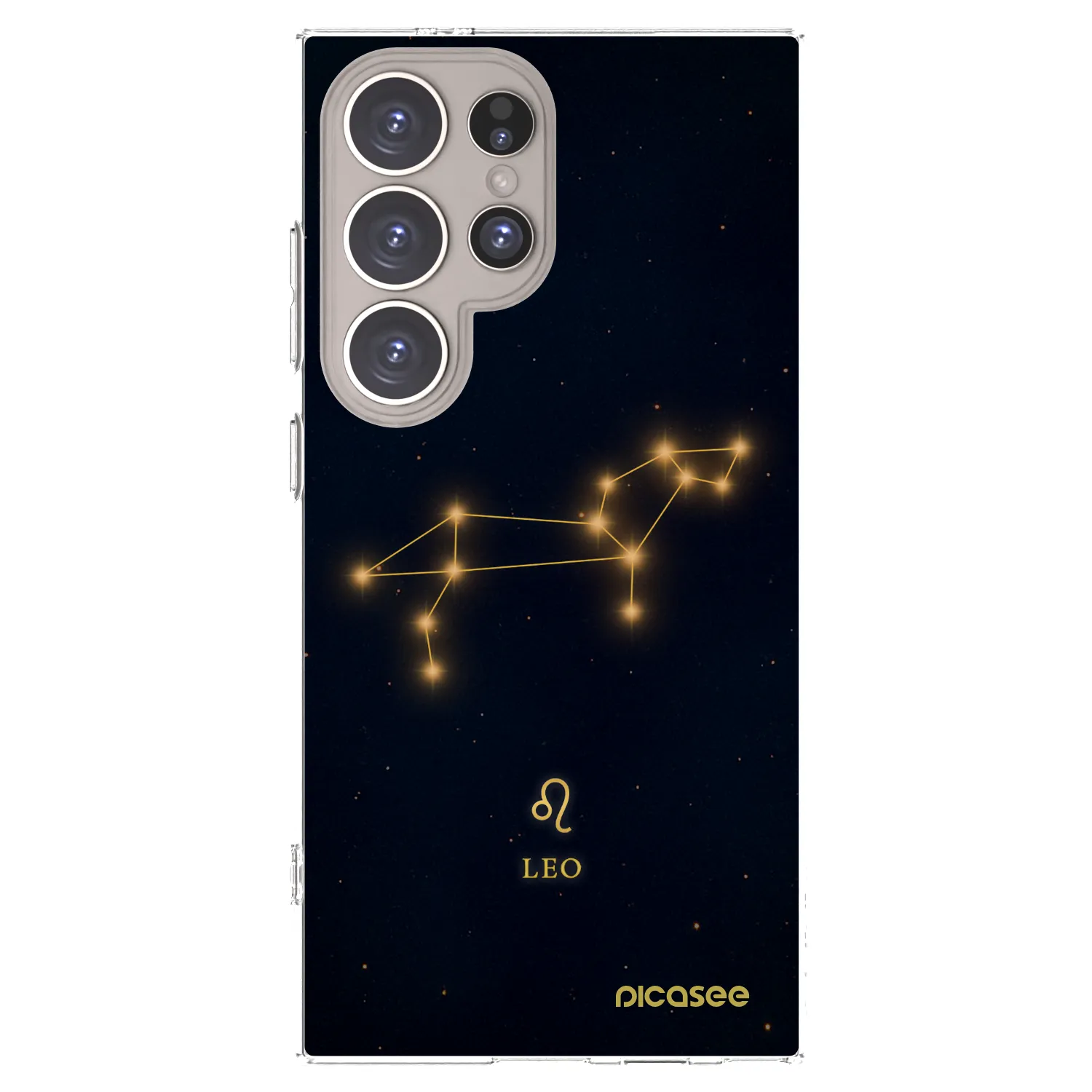 Picasee silikónový prehľadný obal pre Samsung Galaxy S24 Ultra S928B 5G - LEO