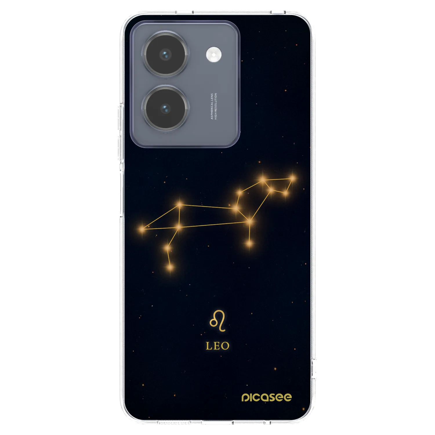 Picasee silikónový prehľadný obal pre Vivo Y36 4G - LEO