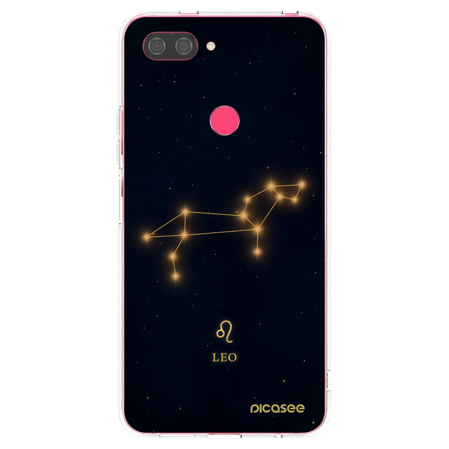 Picasee silikónový prehľadný obal pre Xiaomi Mi 8 Lite - LEO