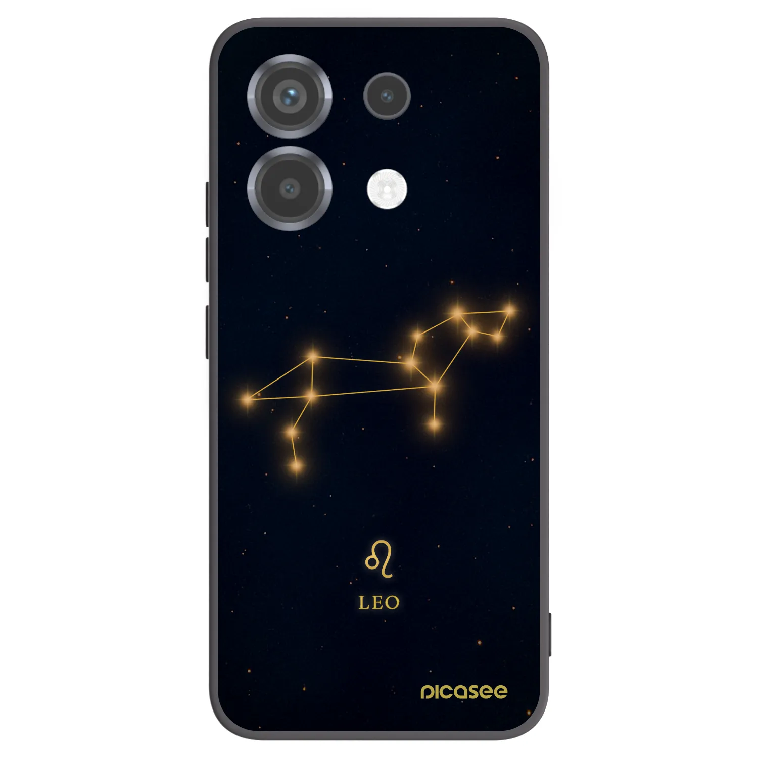 Picasee silikónový čierny obal pre Xiaomi Poco X6 - LEO
