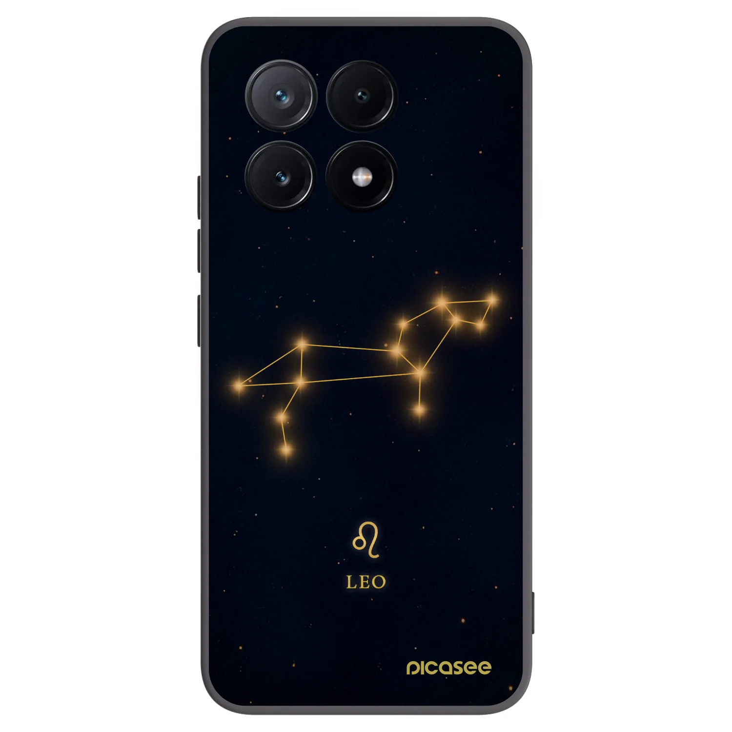 Picasee silikónový čierny obal pre Xiaomi Poco X6 Pro - LEO