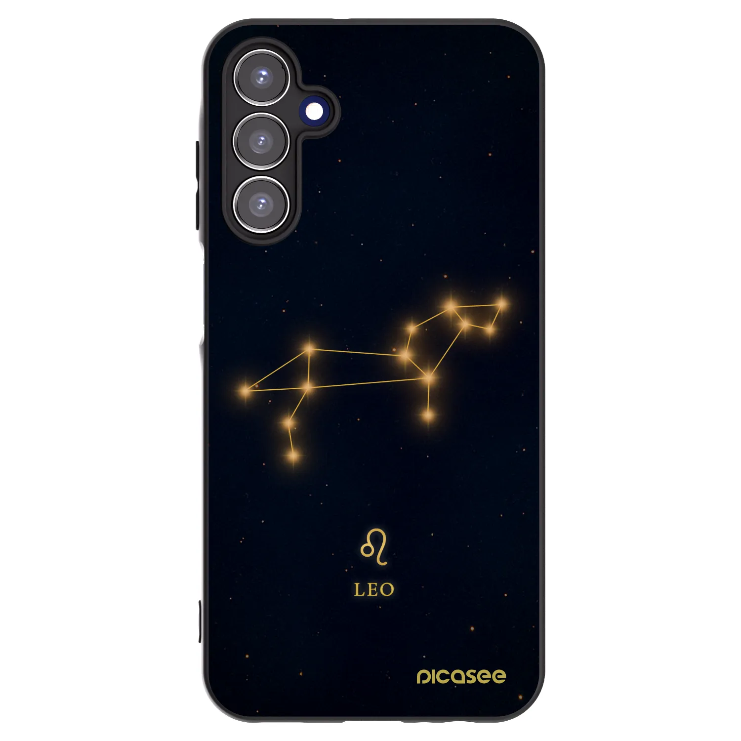 Picasee silikónový čierny obal pre Samsung Galaxy A15 A156B 5G - LEO
