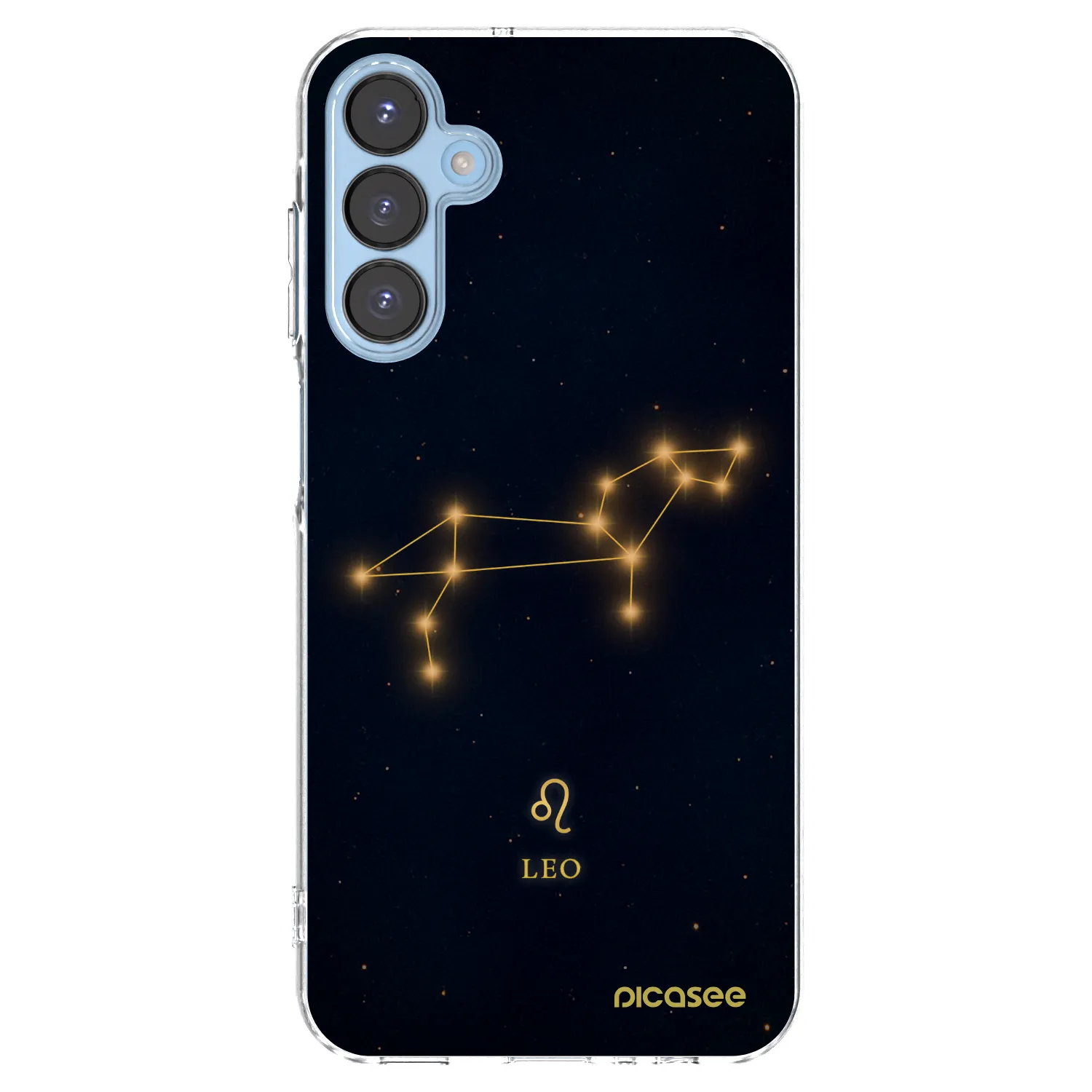 Picasee silikónový prehľadný obal pre Samsung Galaxy A15 A156B 5G - LEO