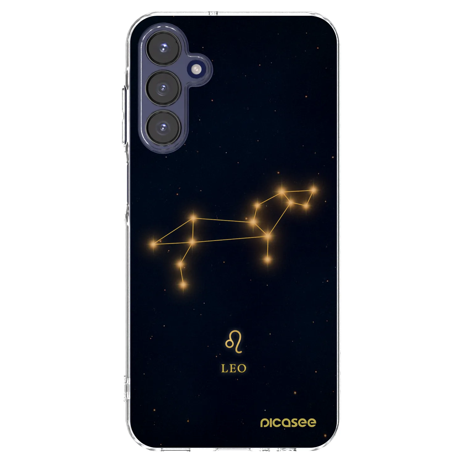 Picasee silikónový prehľadný obal pre Samsung Galaxy A15 A155F 4G - LEO