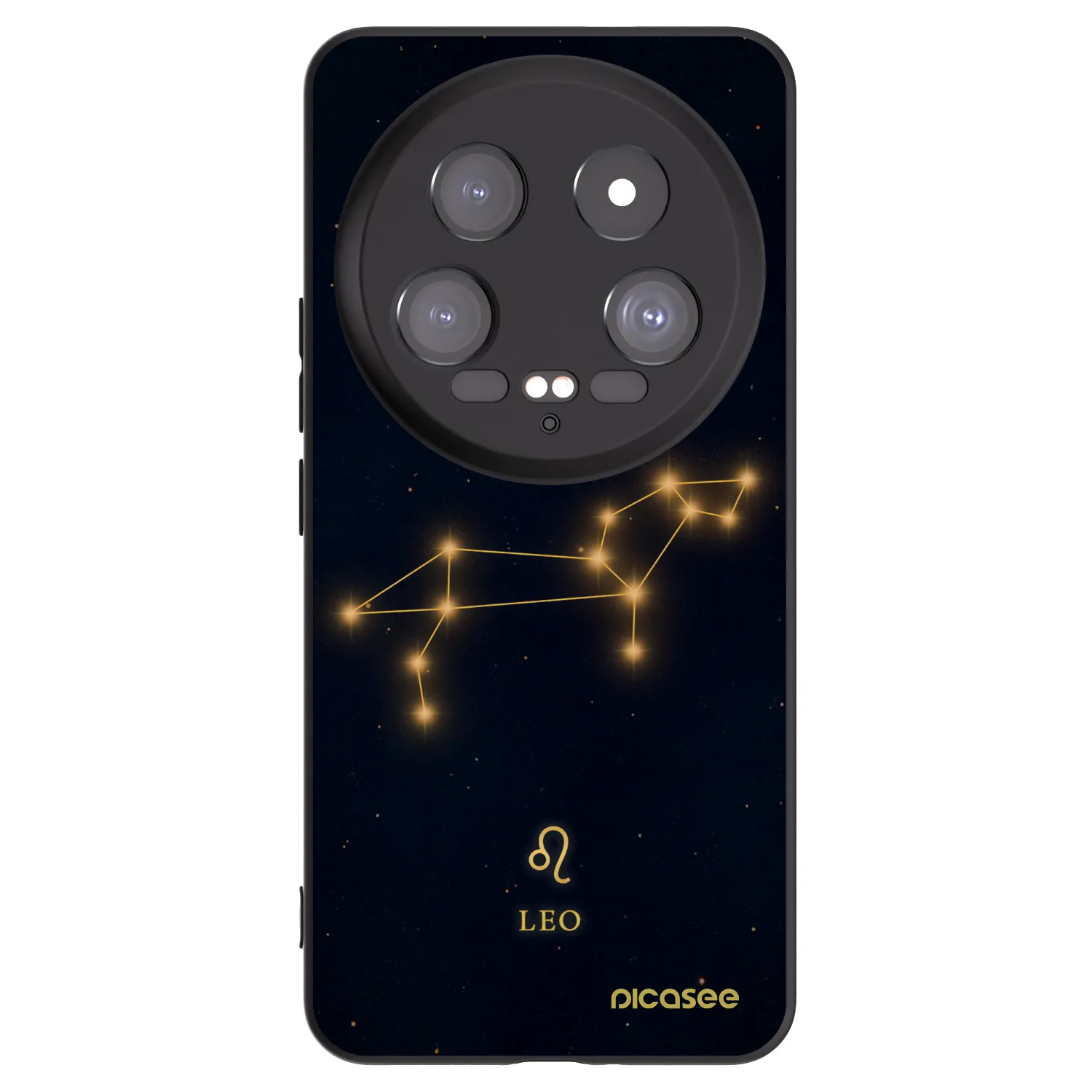 Picasee silikónový čierny obal pre Xiaomi 14 Ultra - LEO