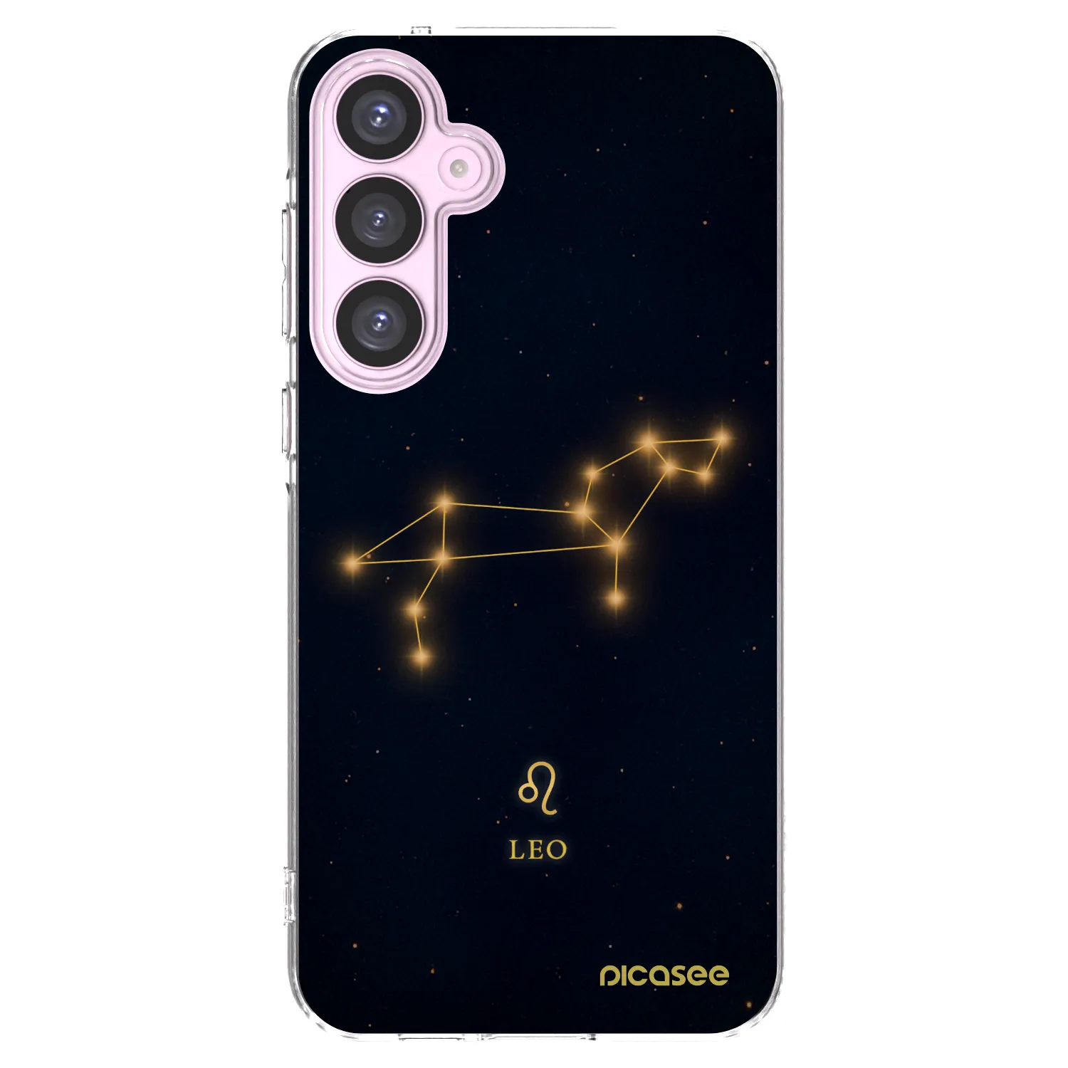 Picasee silikónový prehľadný obal pre Samsung Galaxy A55 5G A556B - LEO