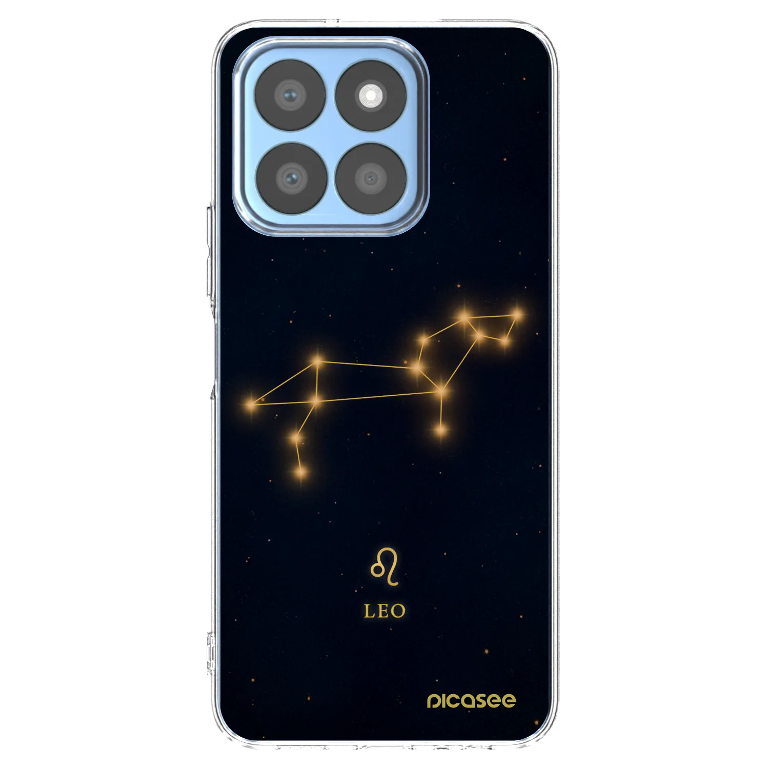 Picasee silikónový prehľadný obal pre Honor X8b - LEO