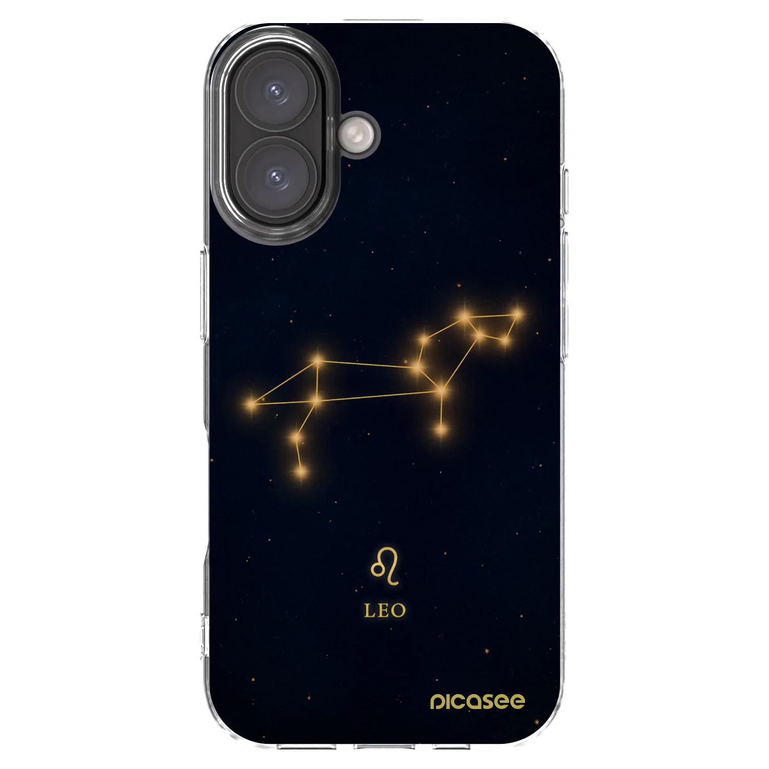 Picasee silikónový prehľadný obal pre Apple iPhone 16 - LEO