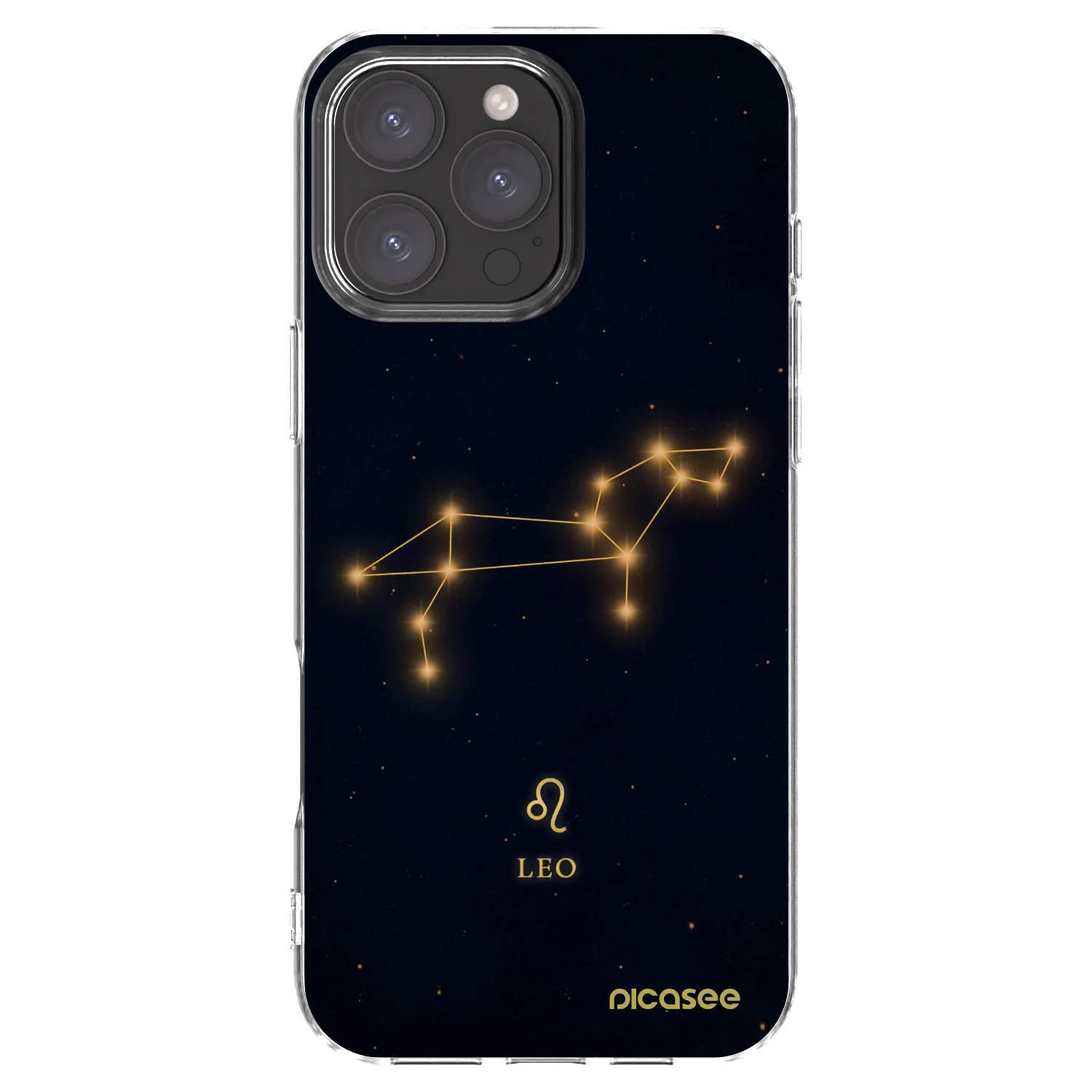 Picasee silikónový prehľadný obal pre Apple iPhone 16 Pro Max - LEO