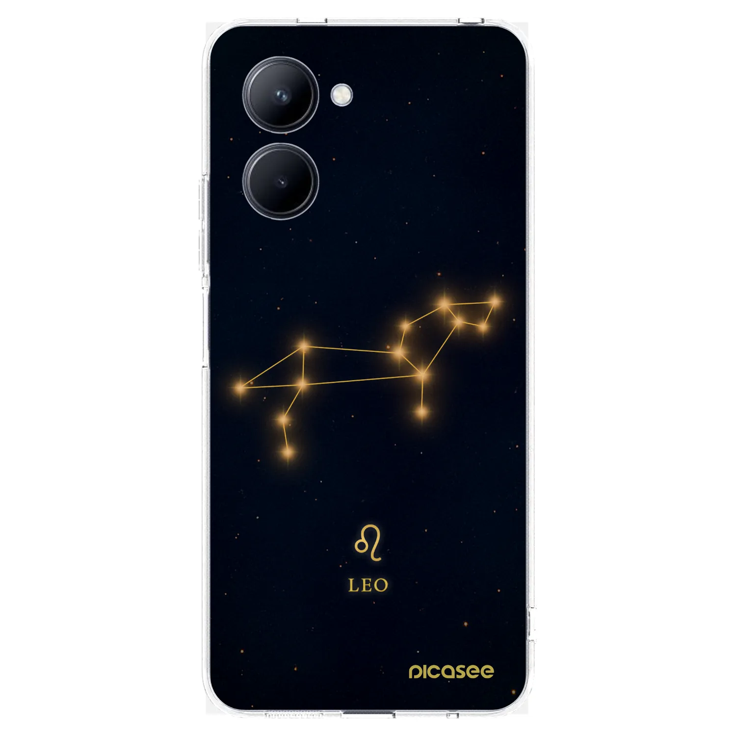 Picasee silikónový prehľadný obal pre Realme C33 (2023) - LEO