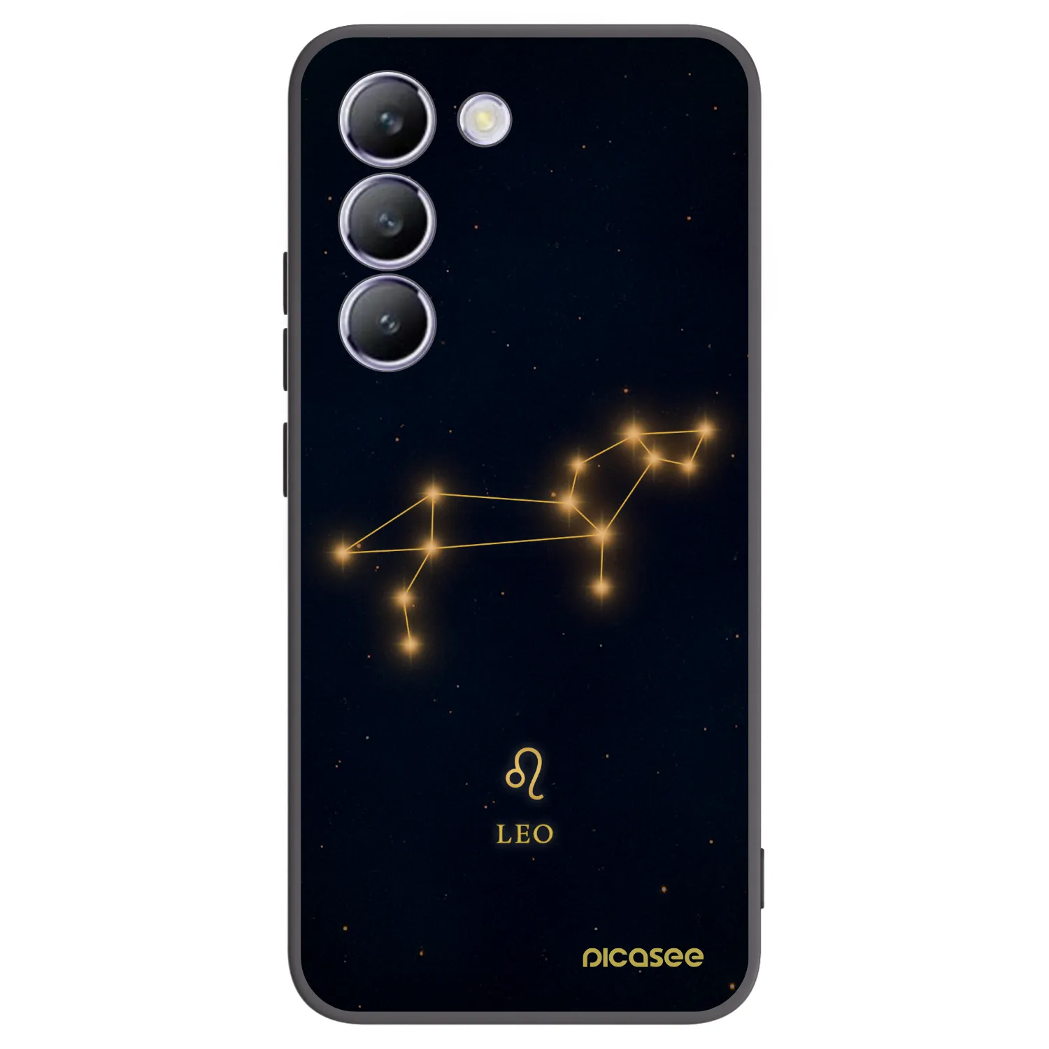 Picasee silikónový čierny obal pre Vivo V40 SE 5G - LEO