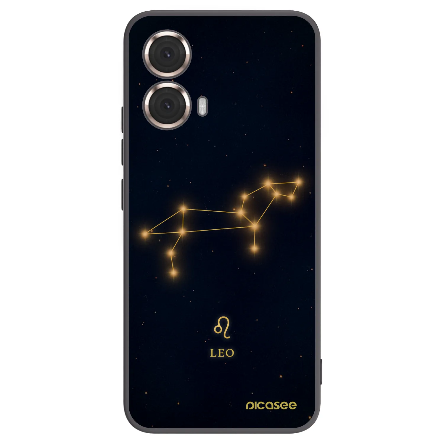 Silikónový čierny obal pre Motorola Moto G85 - LEO