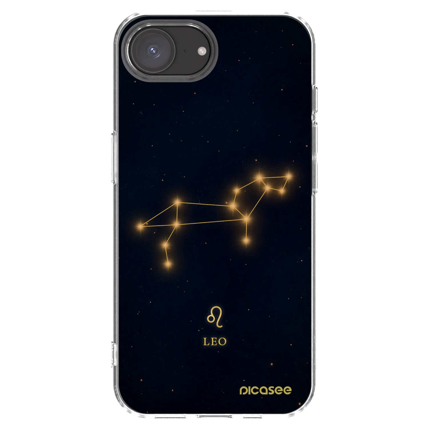 Picasee silikónový prehľadný obal pre Apple iPhone 16e - LEO