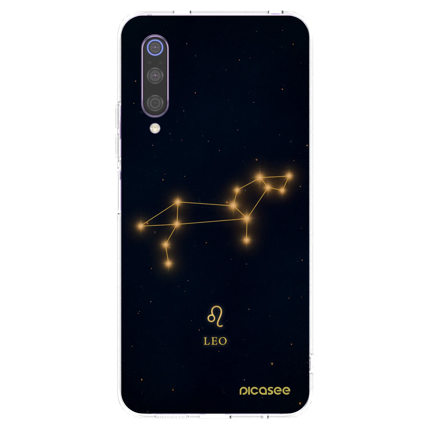 Picasee silikónový prehľadný obal pre Xiaomi Mi 9 - LEO