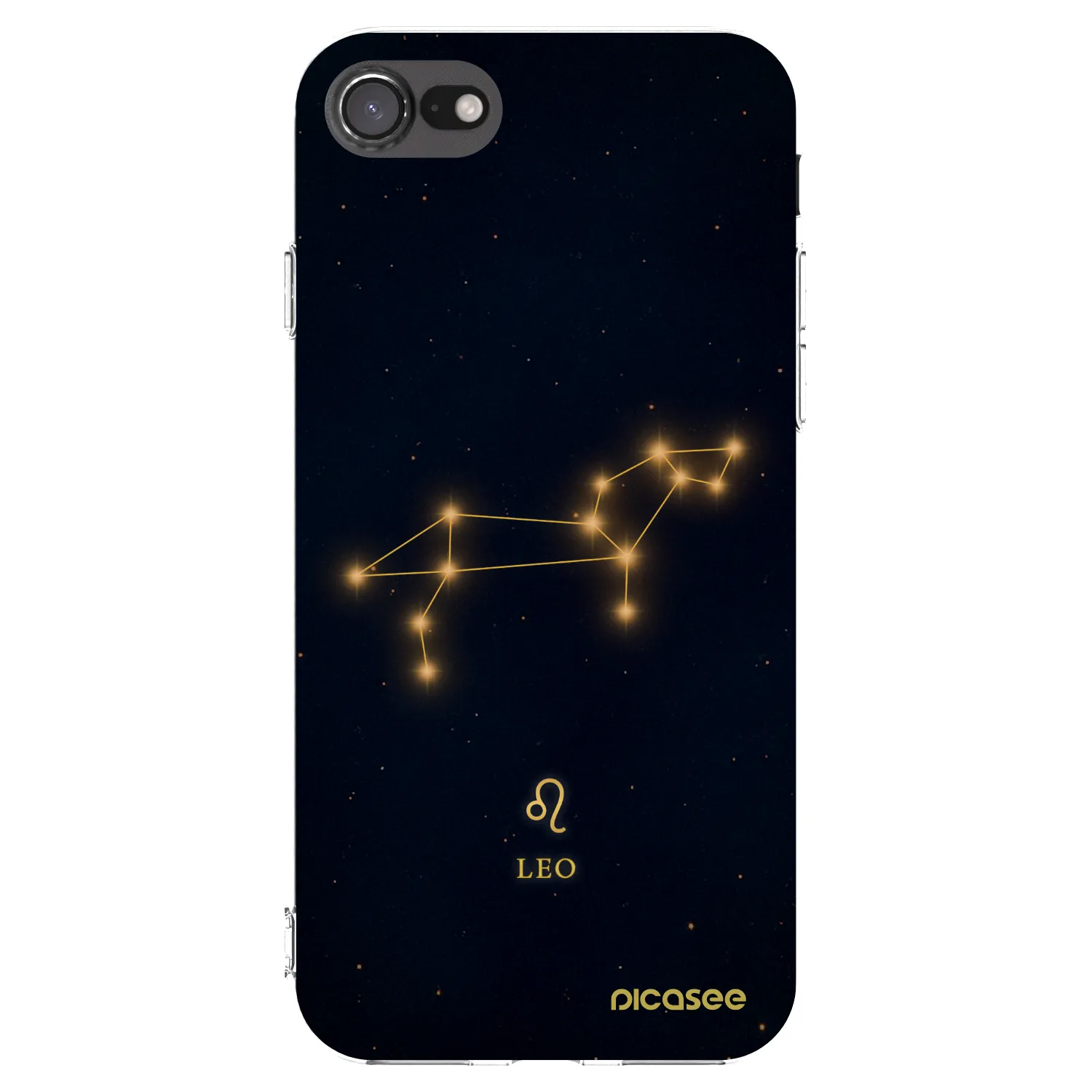 Picasee silikónový prehľadný obal pre Apple iPhone 7 - LEO
