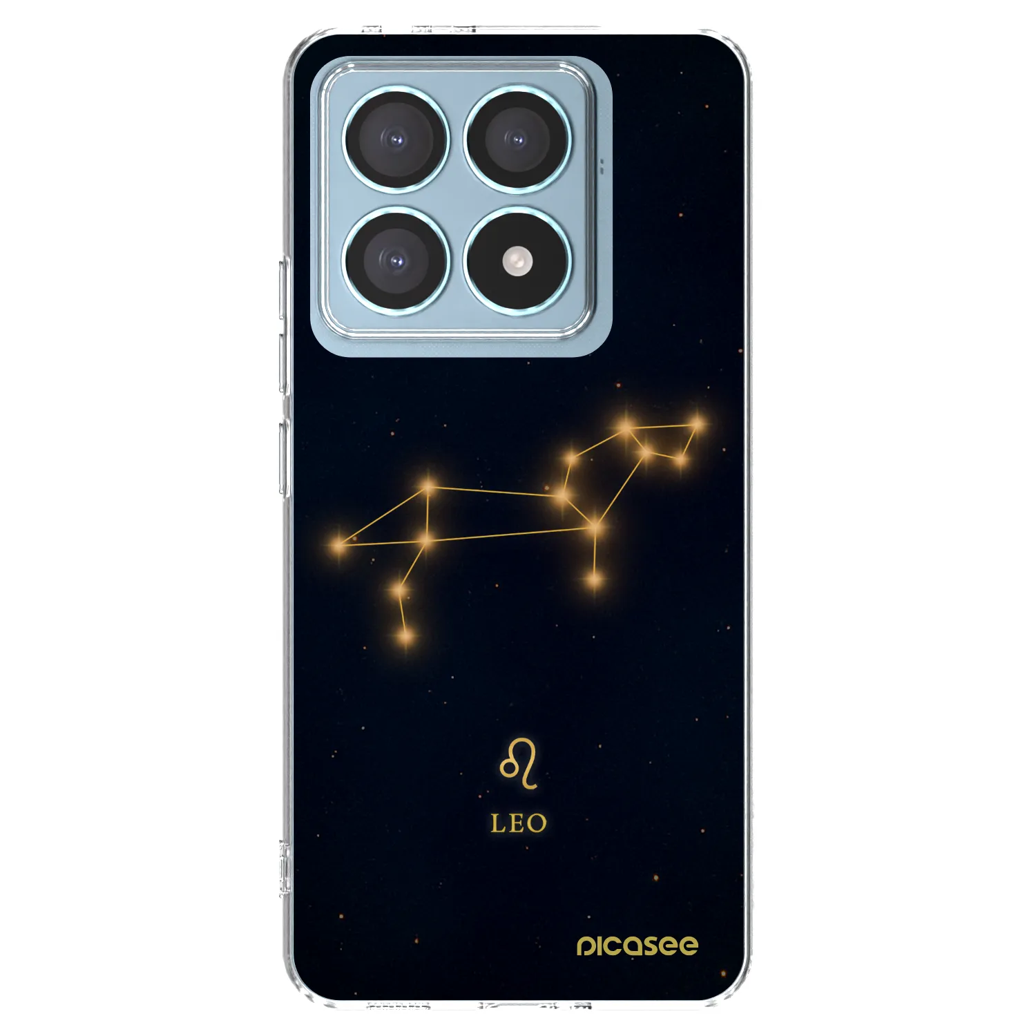 Picasee silikónový prehľadný obal pre Xiaomi 14T Pro - LEO