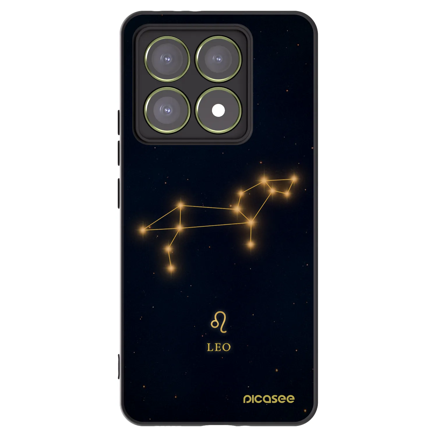 Picasee silikónový čierny obal pre Xiaomi 14T - LEO