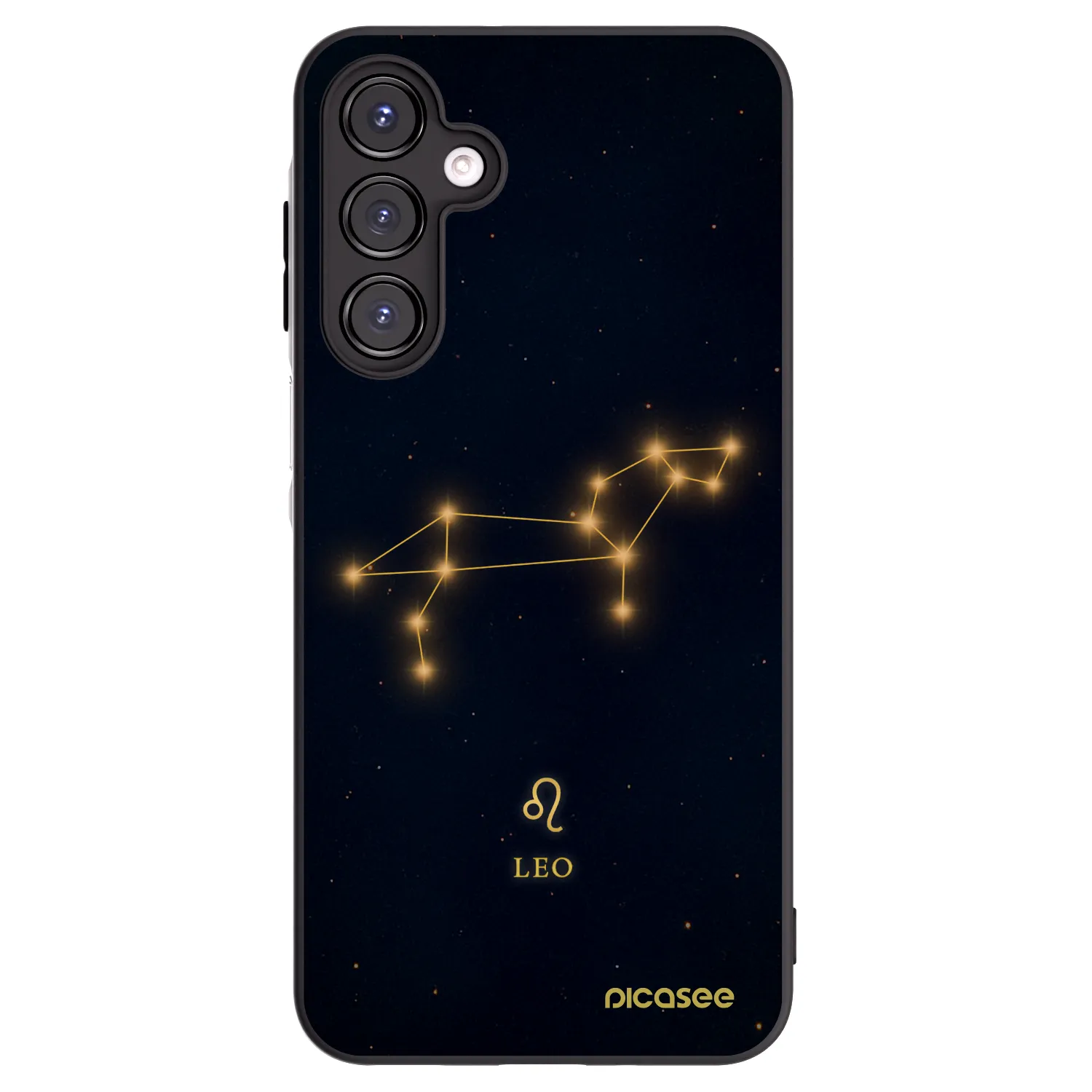 Picasee silikónový čierny obal pre Samsung Galaxy A16 5G - LEO