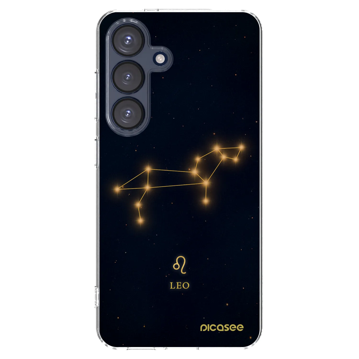 Picasee silikónový prehľadný obal pre Samsung Galaxy S25 5G - LEO