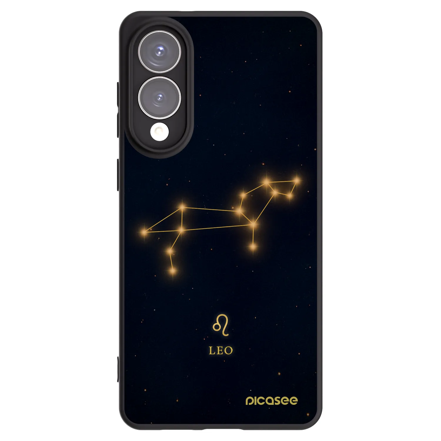 Picasee silikónový čierny obal pre Samsung Galaxy S25 Edge 5G - LEO
