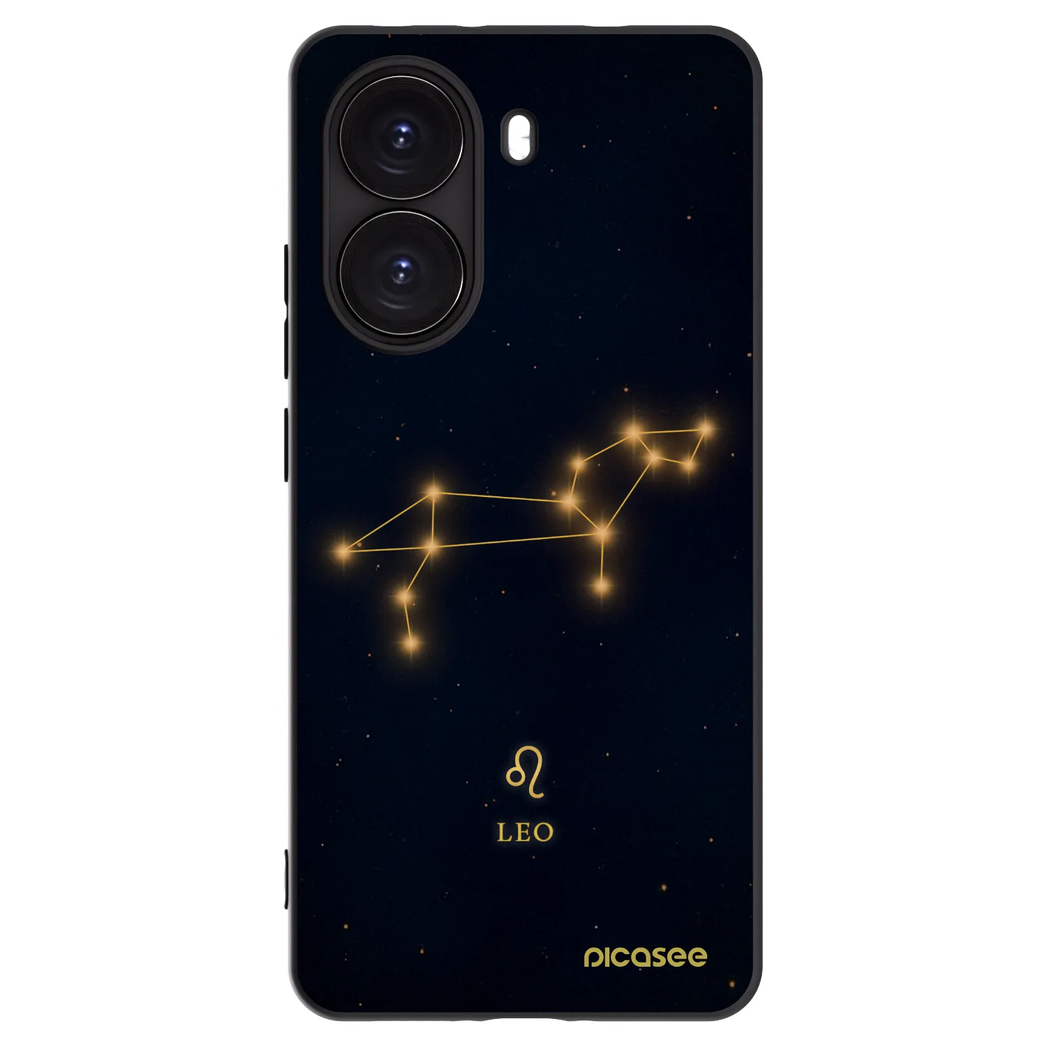 Picasee silikónový čierny obal pre Xiaomi Poco X7 Pro 5G - LEO