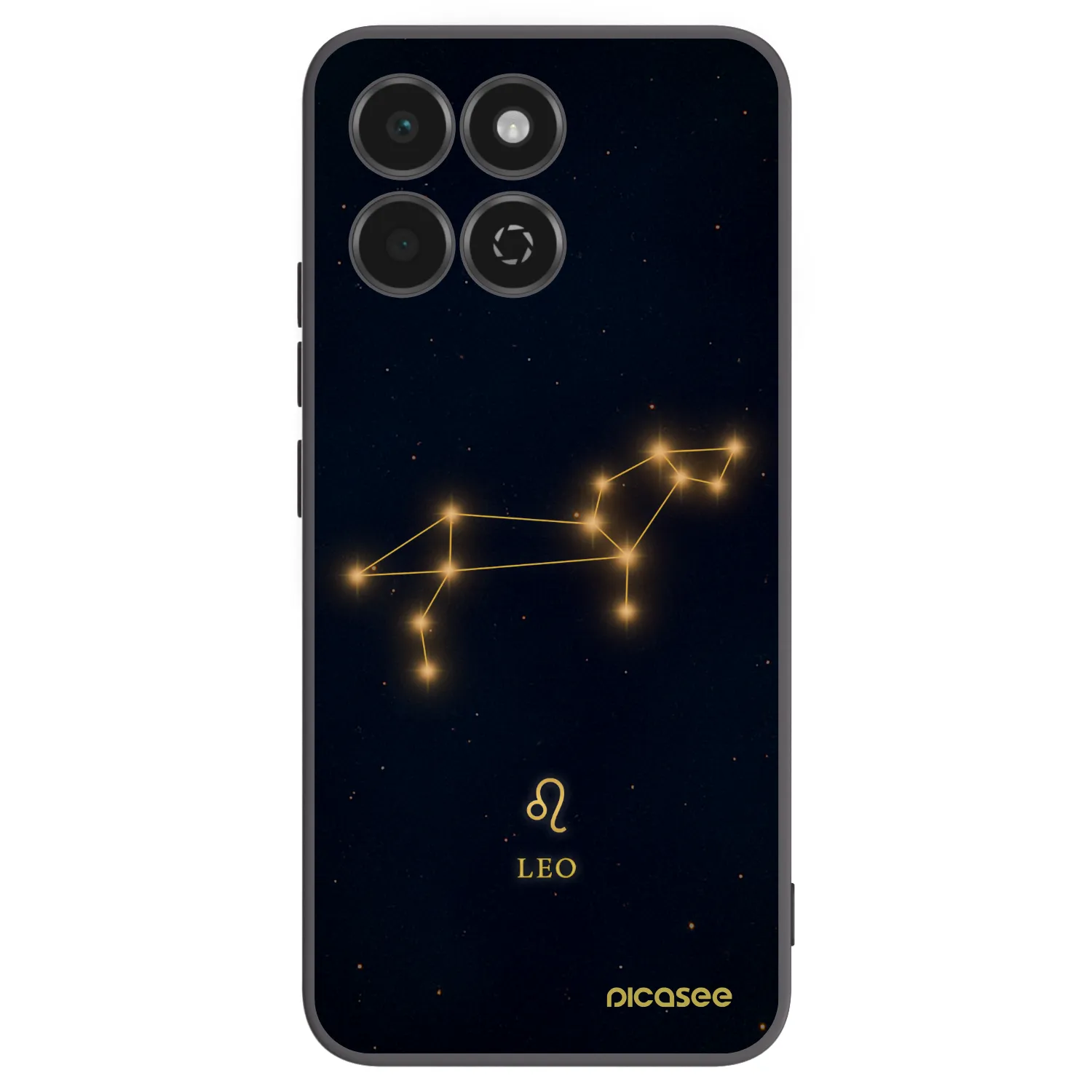 Picasee silikónový čierny obal pre Honor 200 Smart 5G - LEO