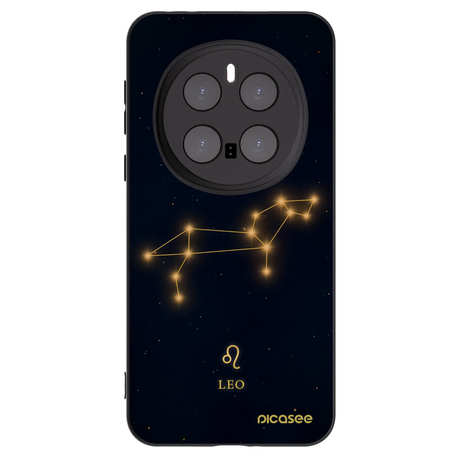 Picasee silikónový čierny obal pre Honor Magic7 Pro 5G - LEO