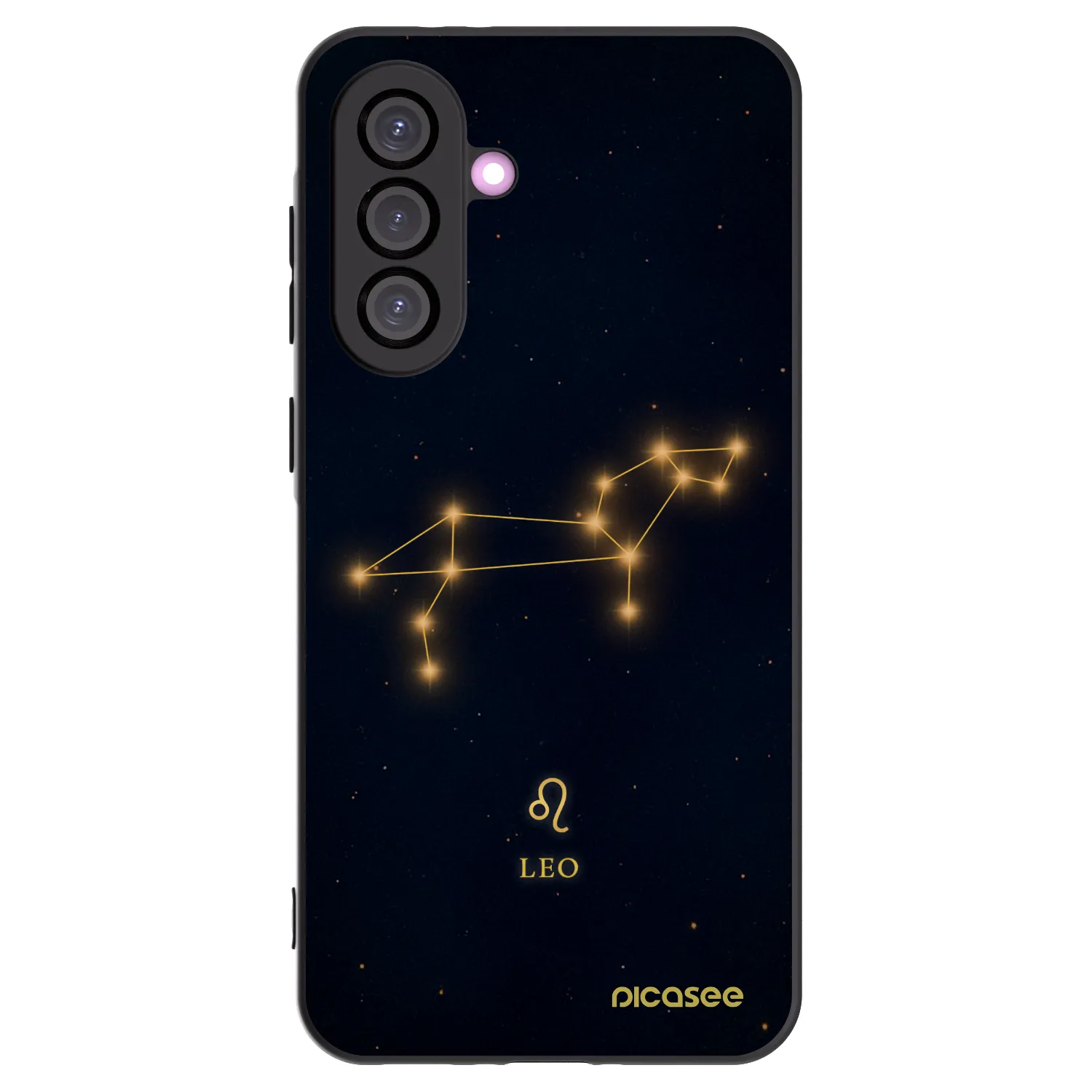 Picasee silikónový čierny obal pre Samsung Galaxy A56 5G A566B - LEO