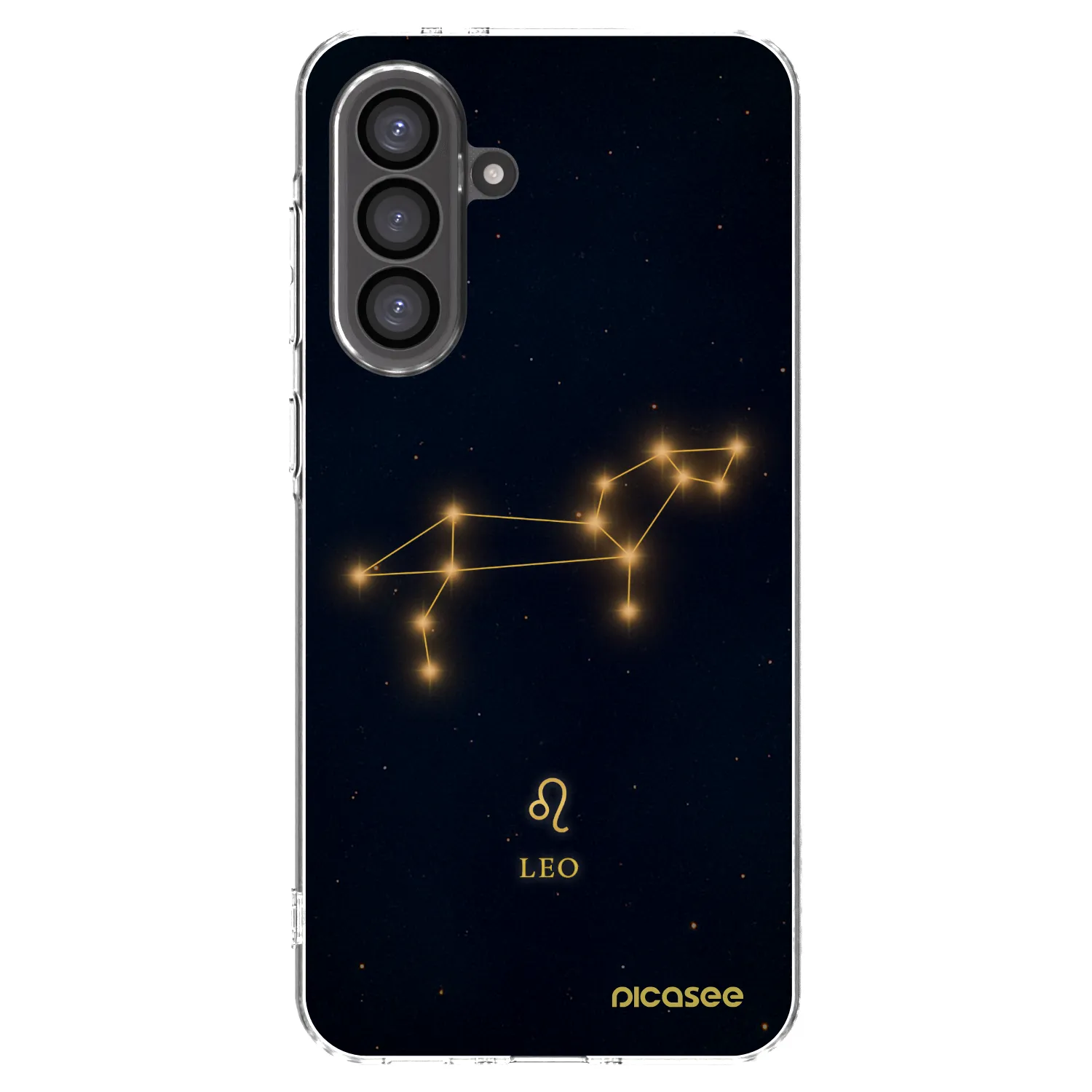 Picasee silikónový prehľadný obal pre Samsung Galaxy A56 5G A566B - LEO