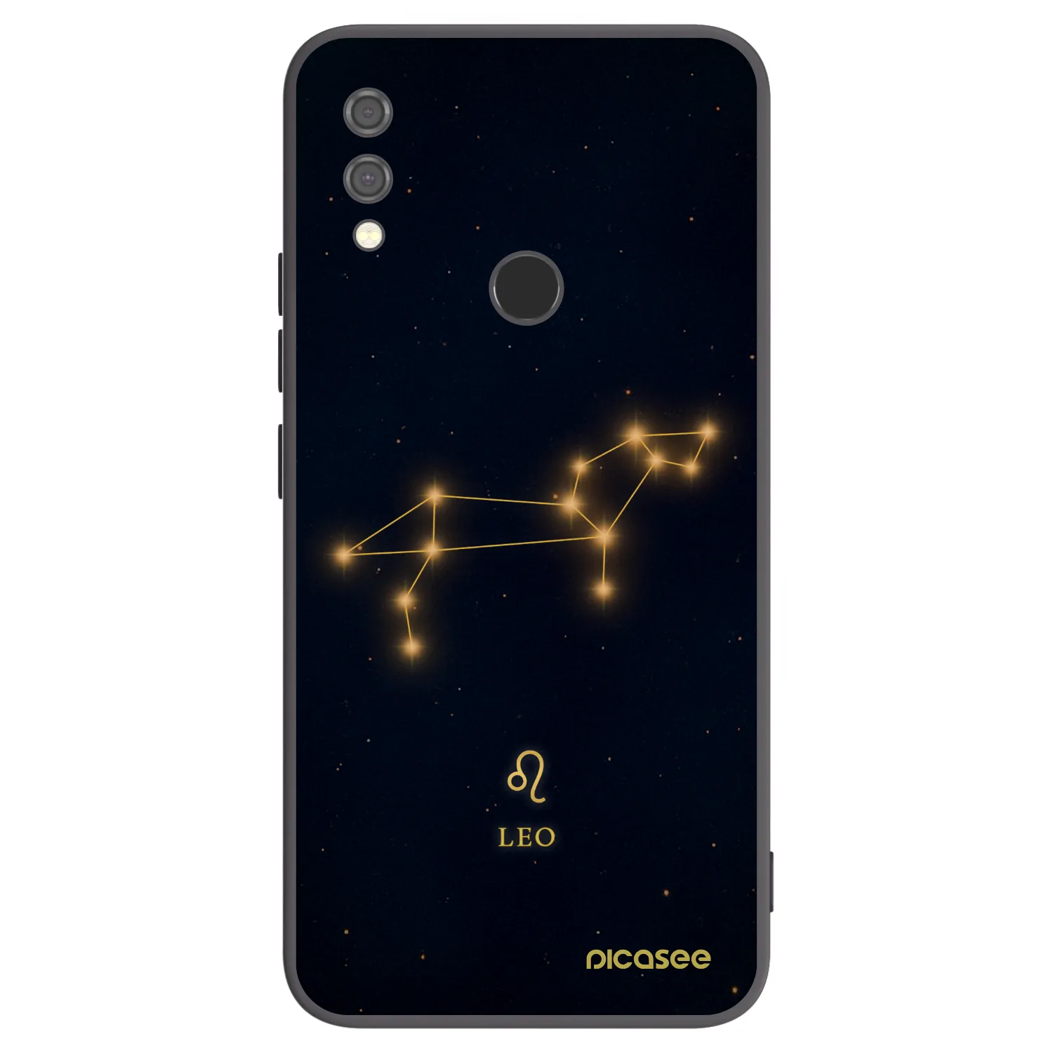 Picasee silikónový čierny obal pre Xiaomi Redmi Note 7 - LEO