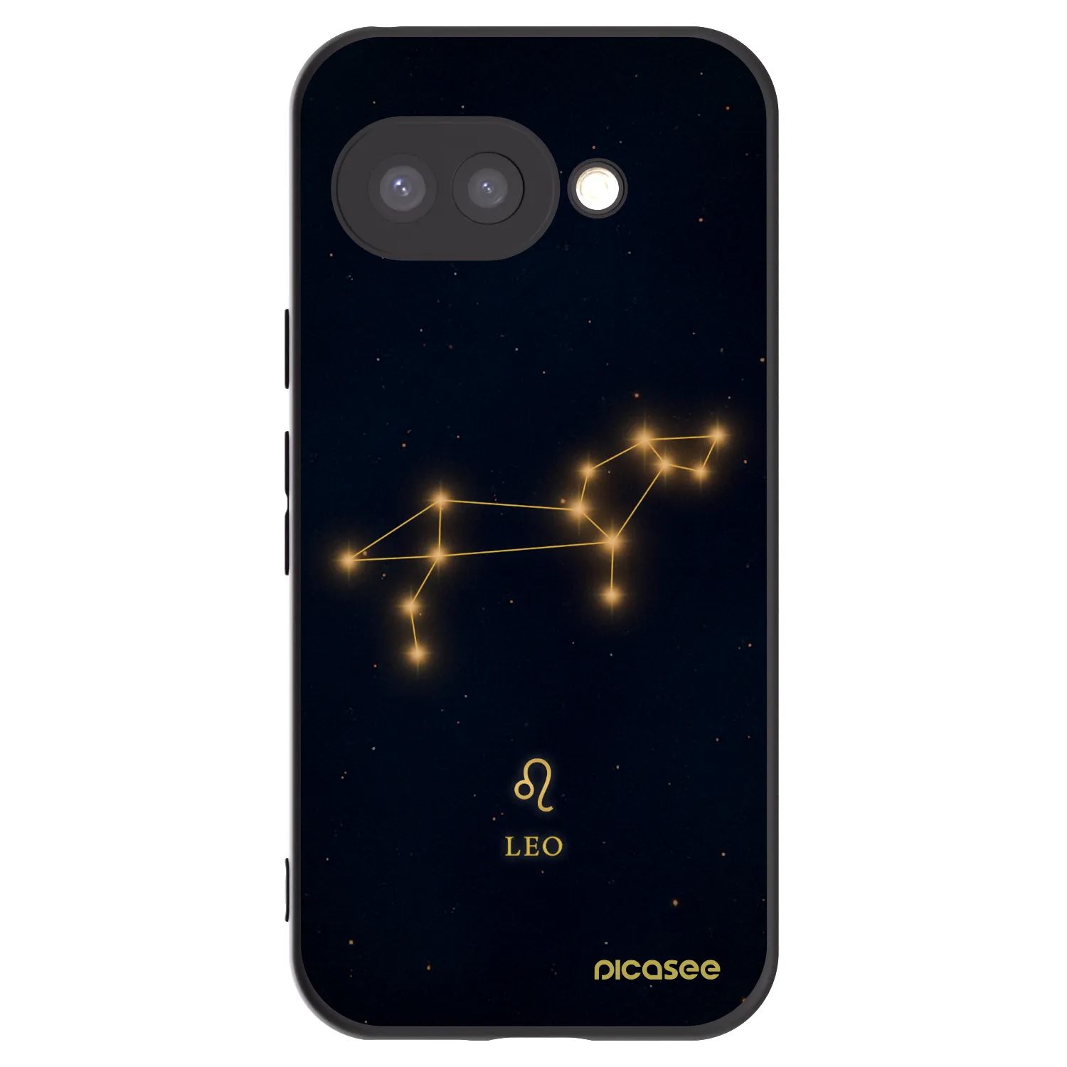 Picasee silikónový čierny obal pre Google Pixel 9a - LEO